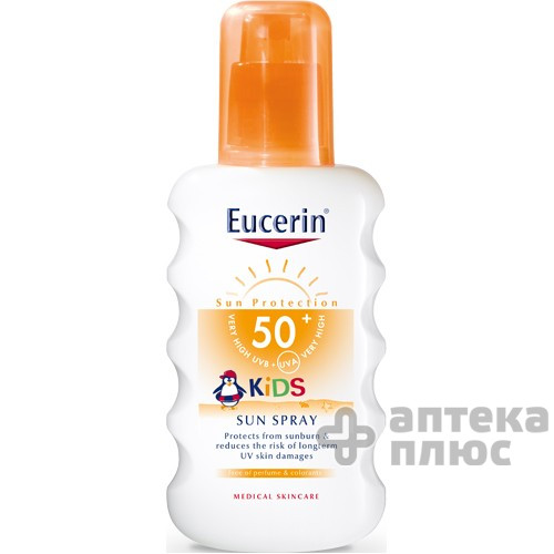 Эуцерин Спрей Солнцезащитный Для Детей SPF-50 200 мл