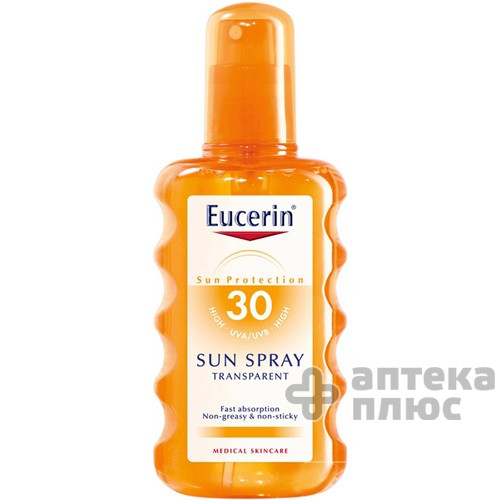 Эуцерин Спрей Солнцезащитный SPF-30 200 мл