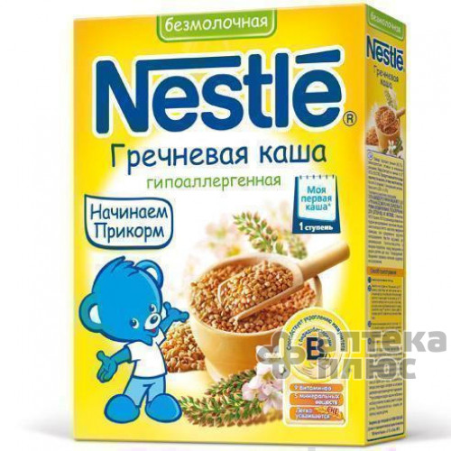 Нестле Каша Сухая 200 г, гречка, бифидобактерии, для детей от 6 месяцев
