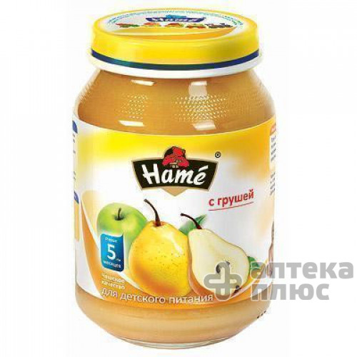 Пюре груша Хаме 190 г