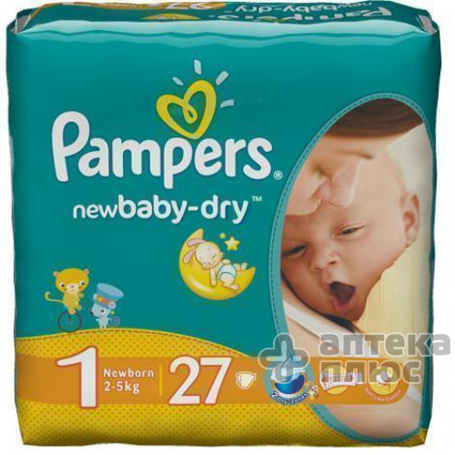 Подгузники Детские Памперс Нью Беби newborn №27