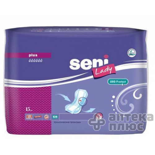 Прокладки Уролог. Seni Lady plus №15
