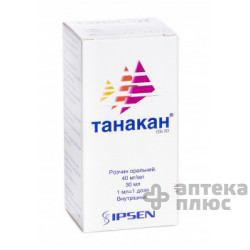 Танакан раствор 40 мг/мл флакон 30 мл №1