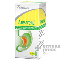 Алмагель суспензія флакон 170 мл №1