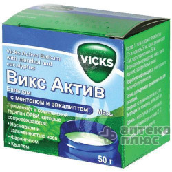 Вікс актив з ментолом та евкаліптом