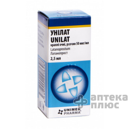 Унілат крап. оч. 0 №05% флакон-крапел. 2