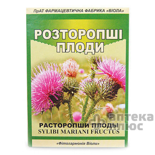 Расторопши Плоды плоды 100 г пачка