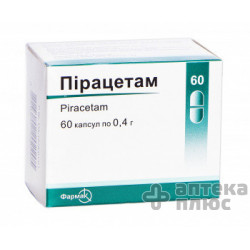 Пірацетам капсули 400 мг №60