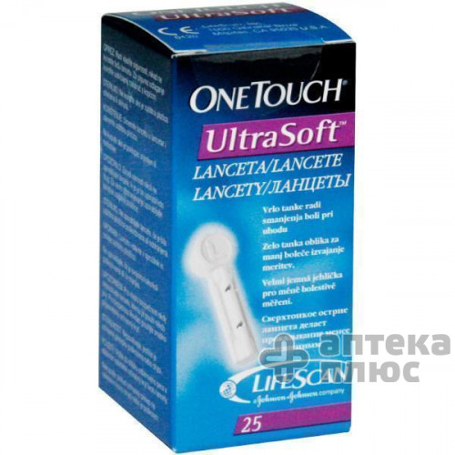Ланцет Ван тач ультра софт №25 Ланцет Ван тач ультра софт №25