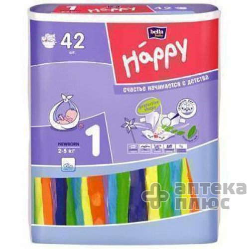 Підгузки дитячі Белла бебі хеппі newborn №42