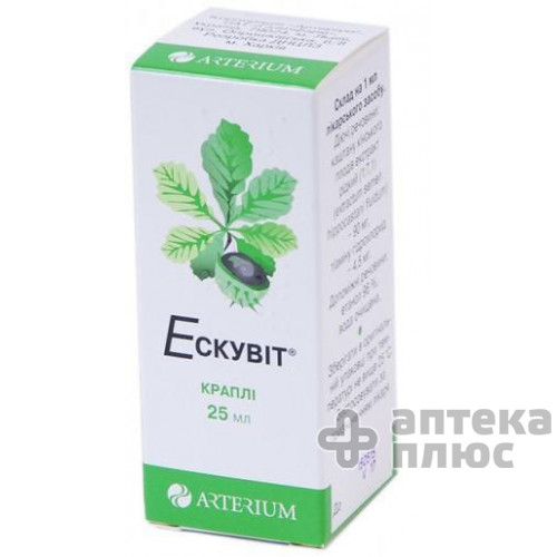 Эскувит кап. флакон-капельн. 25 мл
