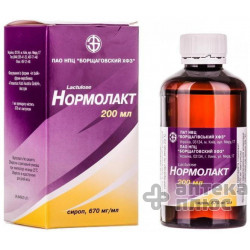 Нормолакт сироп 200 мл флакон